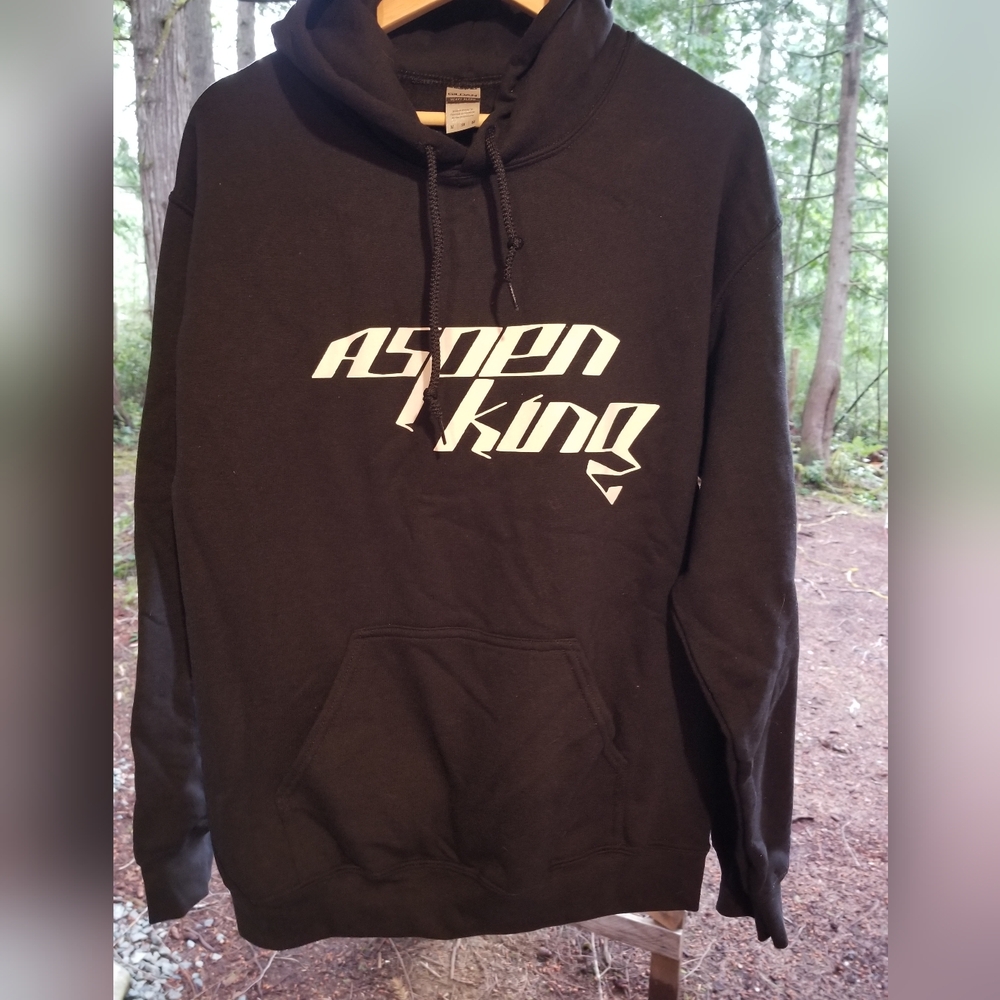 Gildan DJ Aspen King Hoodie Sweatshirt Medium Black